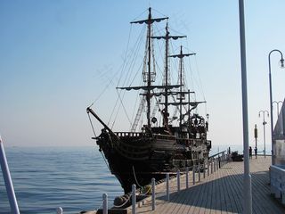 船舶，船舶，避风港，海岸，海，湾，港口