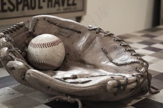 棒球，球，手套
