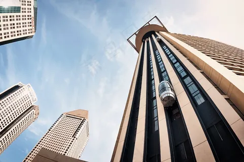 建筑，摩天大楼，Cbd，宽