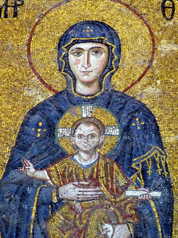 图像，马赛克，历史，古董，基督教