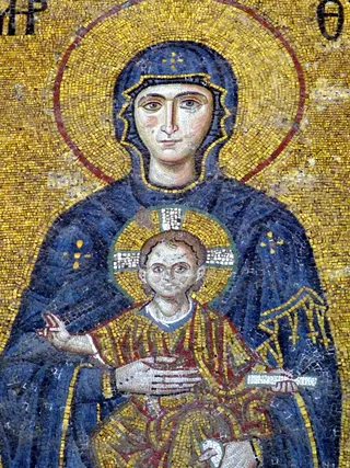 图像，马赛克，历史，古董，基督教