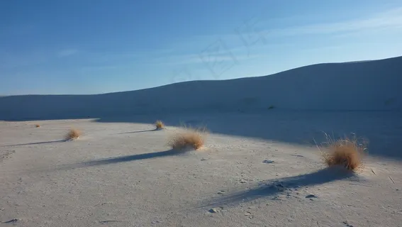 沙漠，沙，沙丘，沙丘，干，热，热，天空，干旱