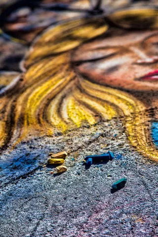 粉笔艺术，绘画，节日，粉笔，设计，创意