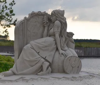 沙雕，沙的结构，沙的故事