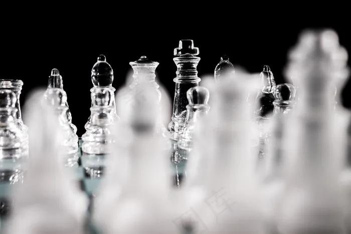 国王，国际象棋，游戏，比赛，黑色，情报