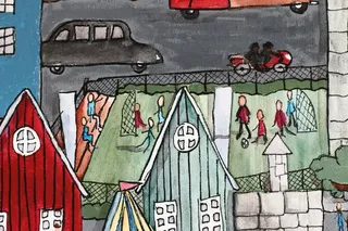 艺术，水彩，板