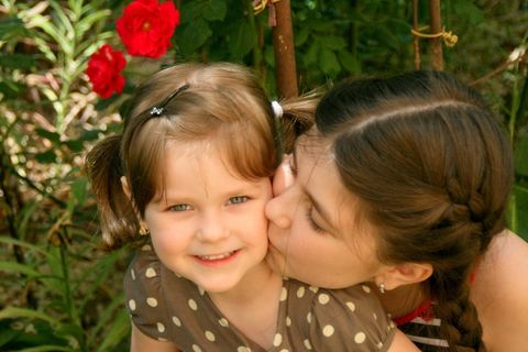 姐妹，爱情，肖像，微笑