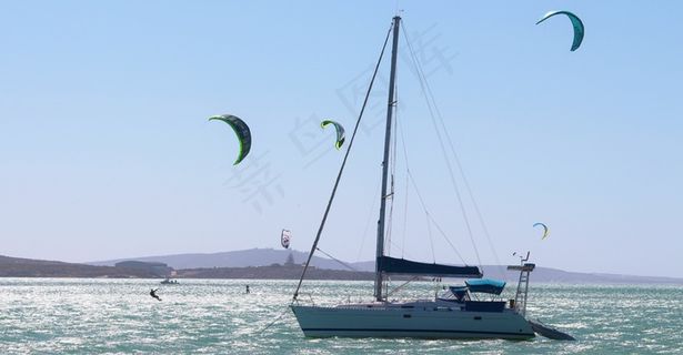 帆船，海，海滩，海洋，帆，水，海岸