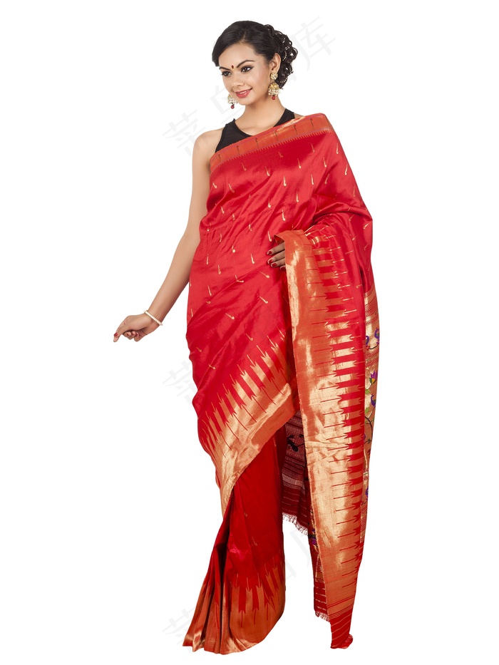 Paithani Saree，Paithani Silk，印度女人，时尚