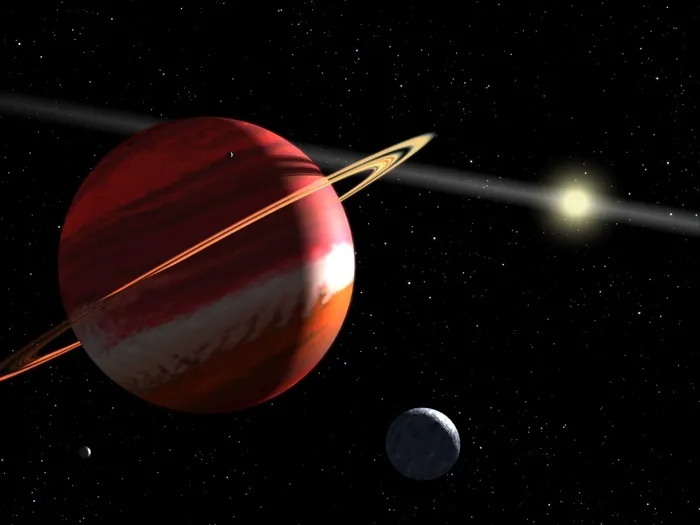 行星，木星，轨道，明星，艺术家，构想，空间