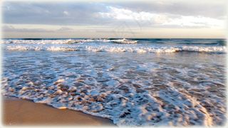 地中海，西班牙，水，海滩，波