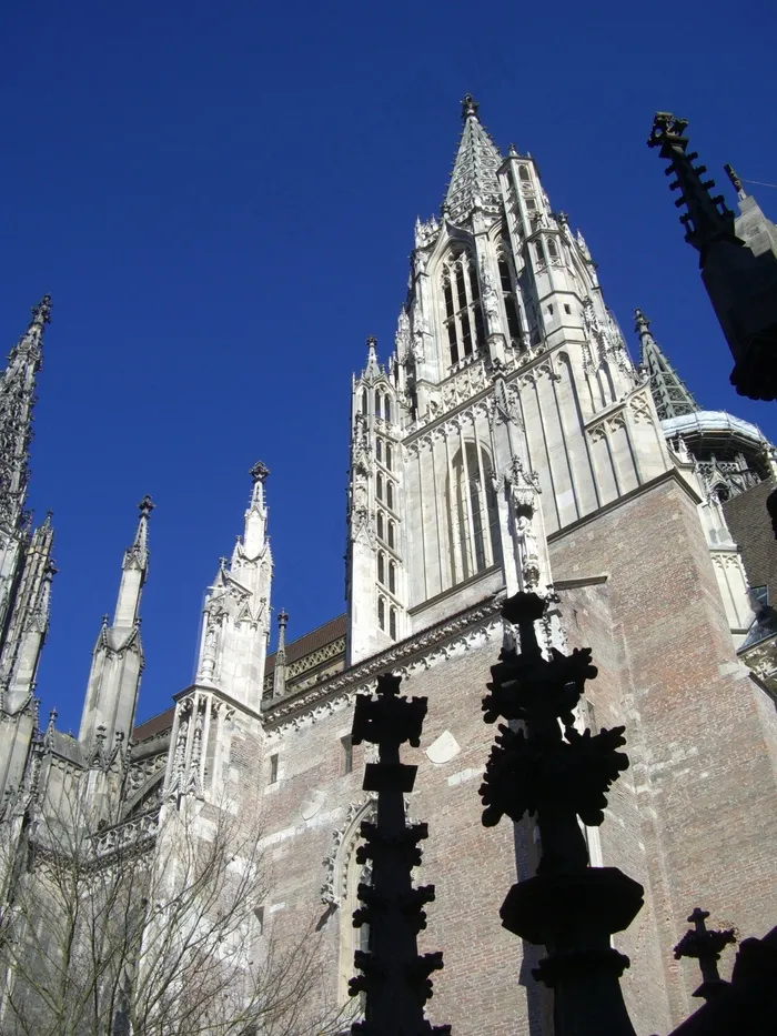 乌尔姆大教堂，建筑，教堂，哥特式，体系结构