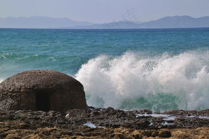 波，海滩，海，水，自然，银行，景观