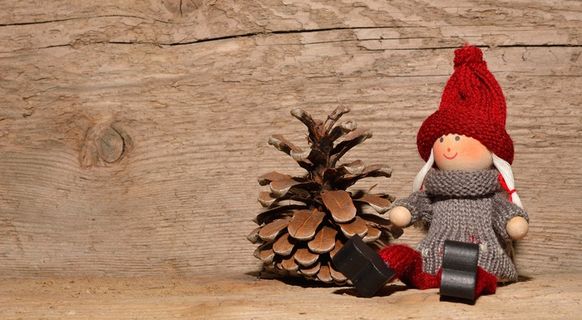 无花果，Holzfigur，布朗尼，小鬼，男性，搞笑