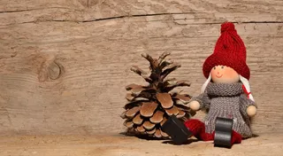 无花果，Holzfigur，布朗尼，小鬼，男性，搞笑