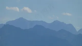 阿尔高，山脉，火车指向视图，全景