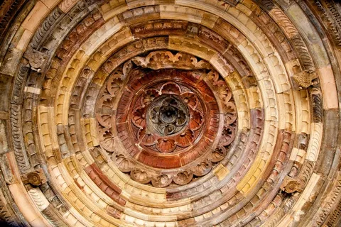 壁画，天花板，架构，圆顶，大教堂