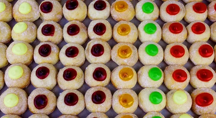 甜甜圈，泰语，食品，市场，美食，亚洲，传统