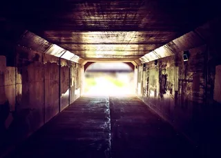 隧道，轻型，城市，城市