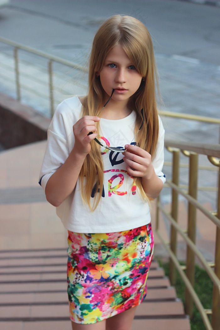 女孩，模型，肖像，婴儿，美女，娱乐