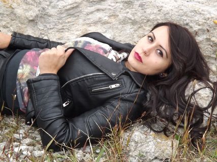 女孩，肖像，黑发，美女，诱惑，皮肤