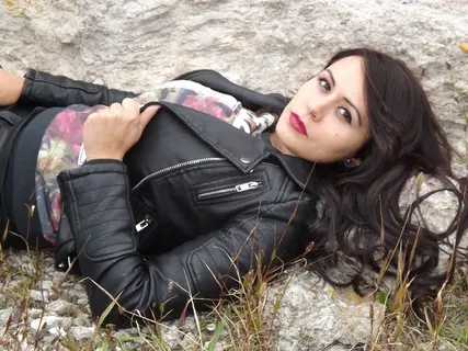 女孩，肖像，黑发，美女，诱惑，皮肤