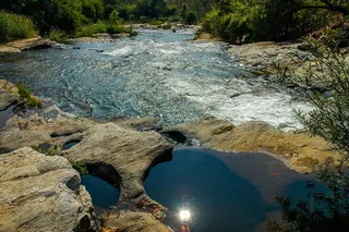 河流景观，景观，流量