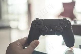 控制器，Playstation，手，游戏，控制台，视频