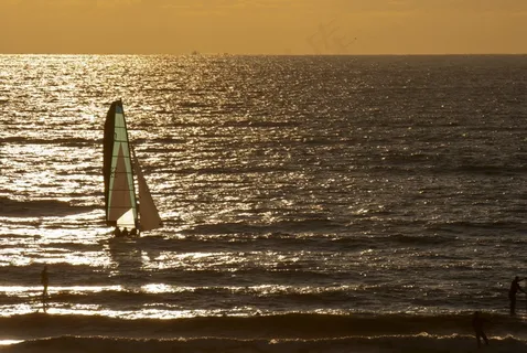Zandvoort，海滩，北海