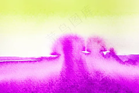 水彩,Tusche印度墨水,湿式,绘画技术 水彩,Tusche印度墨水,湿式,绘画技术