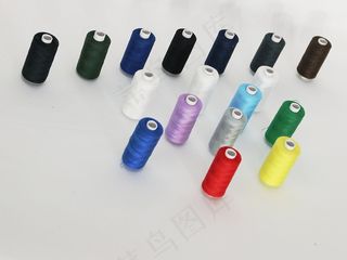 缝纫线，时装，颜色，多色，线圈，线圈
