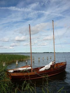 帆船，博登，波罗的海，桅杆，天空，水