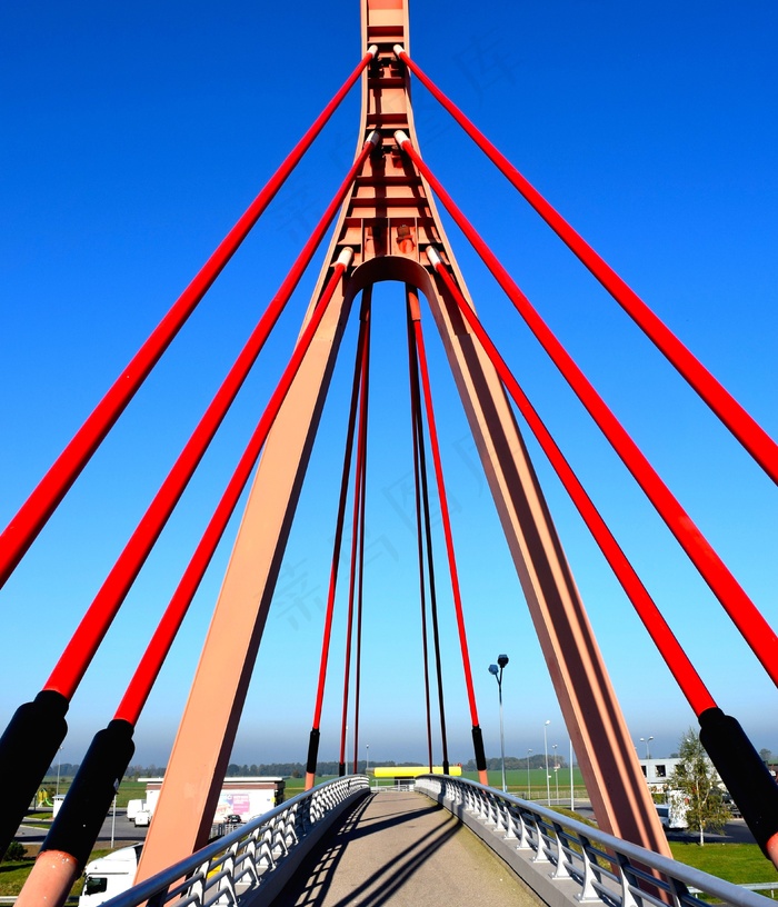 桥梁，吊桥，桥梁建设