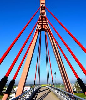 桥梁，吊桥，桥梁建设