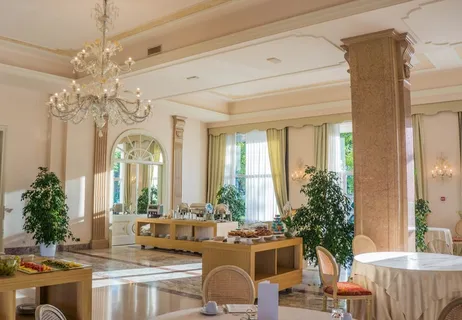Villa Cortine Palace,早餐室,餐厅 Villa Cortine Palace,早餐室,餐厅