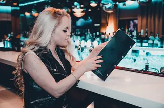 女孩，模型，，金发，年轻，肖像，女人