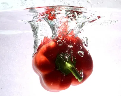 食品，辣椒粉，水，滴灌，性质，红色，蔬菜