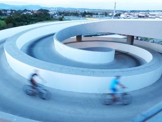 骑自行车的人，运动，快速，骑自行车，旋转，道路，自行车，驱动器