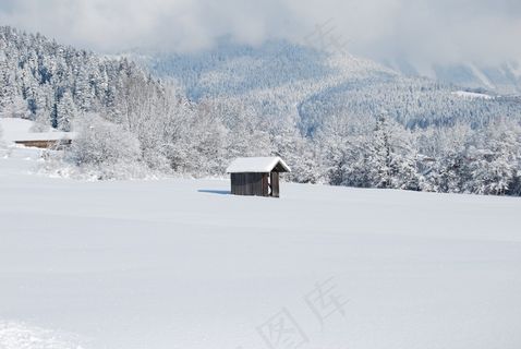 机舱，冬天，雪，演习，自然，冬季景观