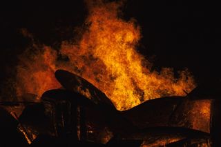 火，黄色，红色，橙色，火焰，烧伤，很热，地狱