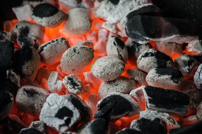 烧烤，烧烤，煤炭，火焰，烤架，烧烤，Braai