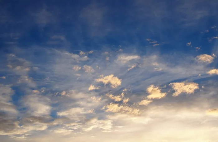 天空，云团，蓝色，秋，蓝天，景区，景观