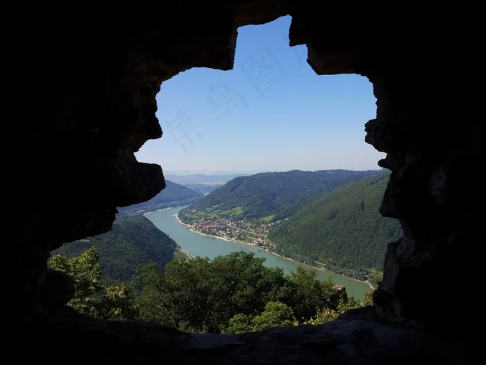 风景，旅行，自然，岩石，水，夏天