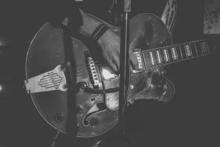 吉他，音乐，声音，显示，乐队，乐器，光