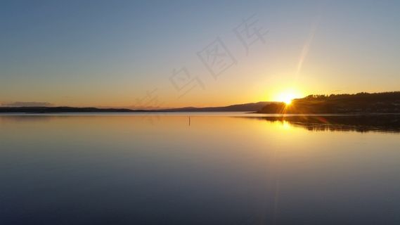 峡湾，挪威，景观，的性质，海