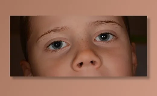 儿童，女孩，脸，眼睛