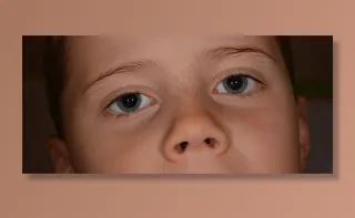 儿童，女孩，脸，眼睛