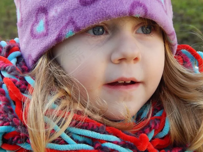 惊喜，儿童，女婴，女孩