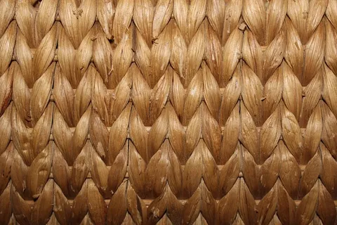 藤制，编织，编织，结构，柳条，图案