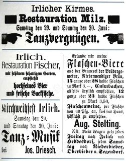 报纸广告，Off，The，Rheinland，To，1870年